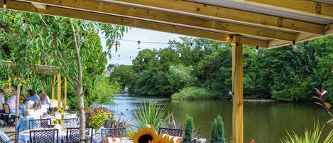 Udendørs spisemuligheder