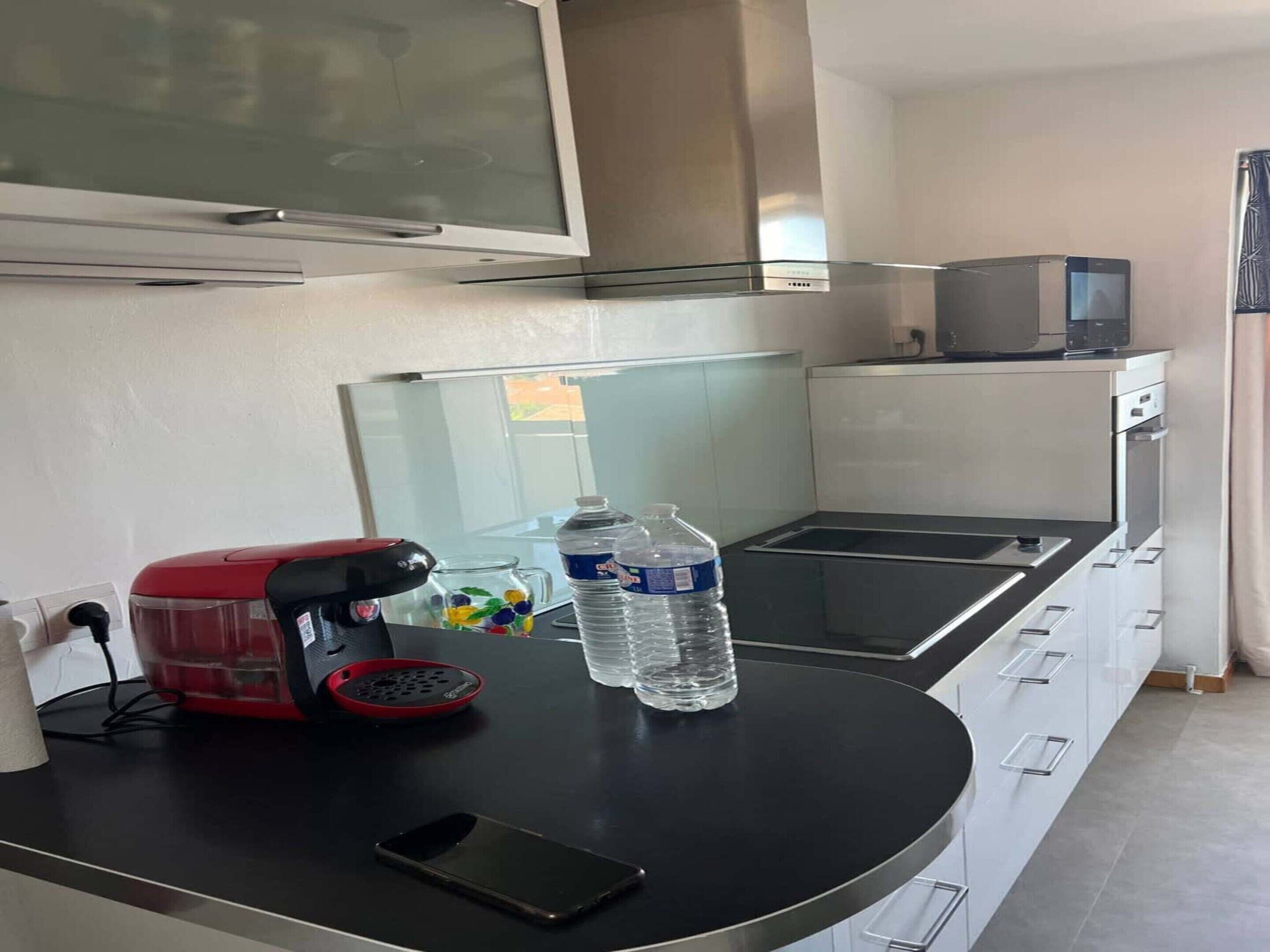 Apartment | Dapur peribadi | Peti sejuk, ketuhar gelombang mikro, ketuhar, dapur 