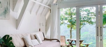 A-Frame Cabin with Endless Rice Field Views