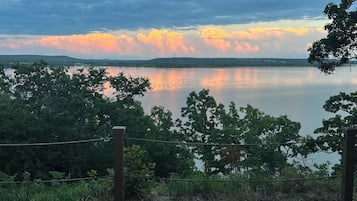 Blick von der Unterkunft