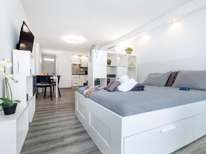 Iron/ironing board, internet, bed sheets