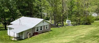 Clarence's Country Cottage in the heart of the Appalachian hills.