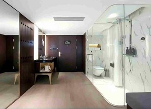Habitación con 2 camas individuales | Edredones de plumas, cortinas opacas, sistema de insonorización