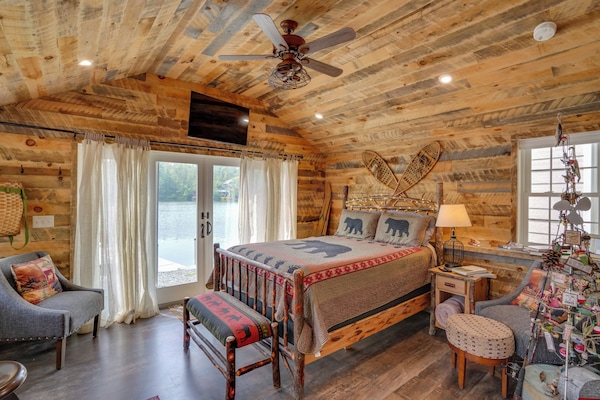 Averill Park Vacation Rental | Studio | 1BA | 800 Sq Ft | 1 Step to Enter