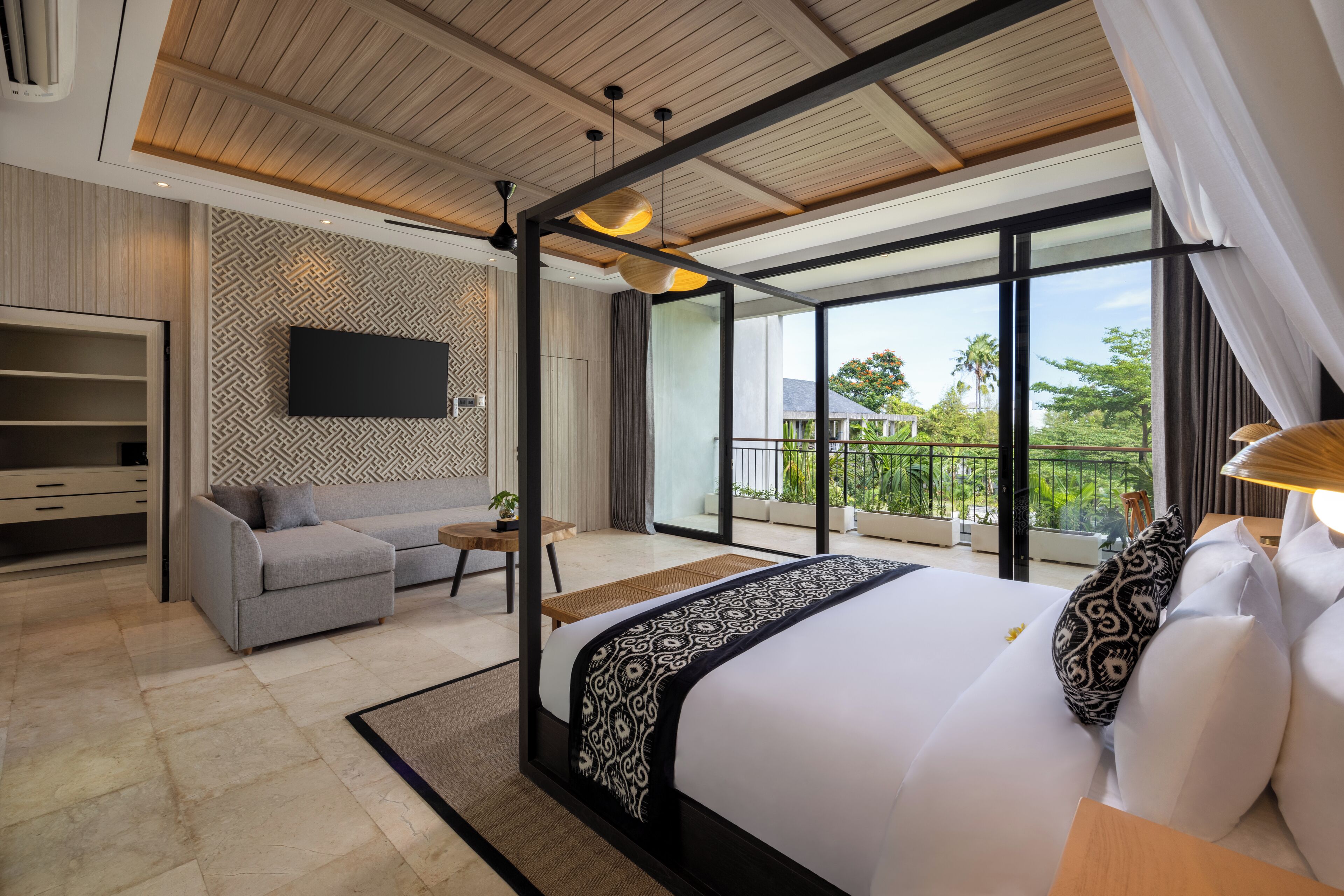 Honeymoon-Villa | Zimmersafe, Verdunkelungsvorhänge, schallisolierte Zimmer