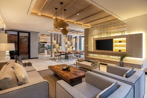 3 Bedroom Private Pool Villa with Joglo Room and Jacuzzi | Living area