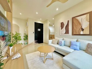 尊爵公寓, 3 間臥室, 陽台, 城市景觀 | 起居區