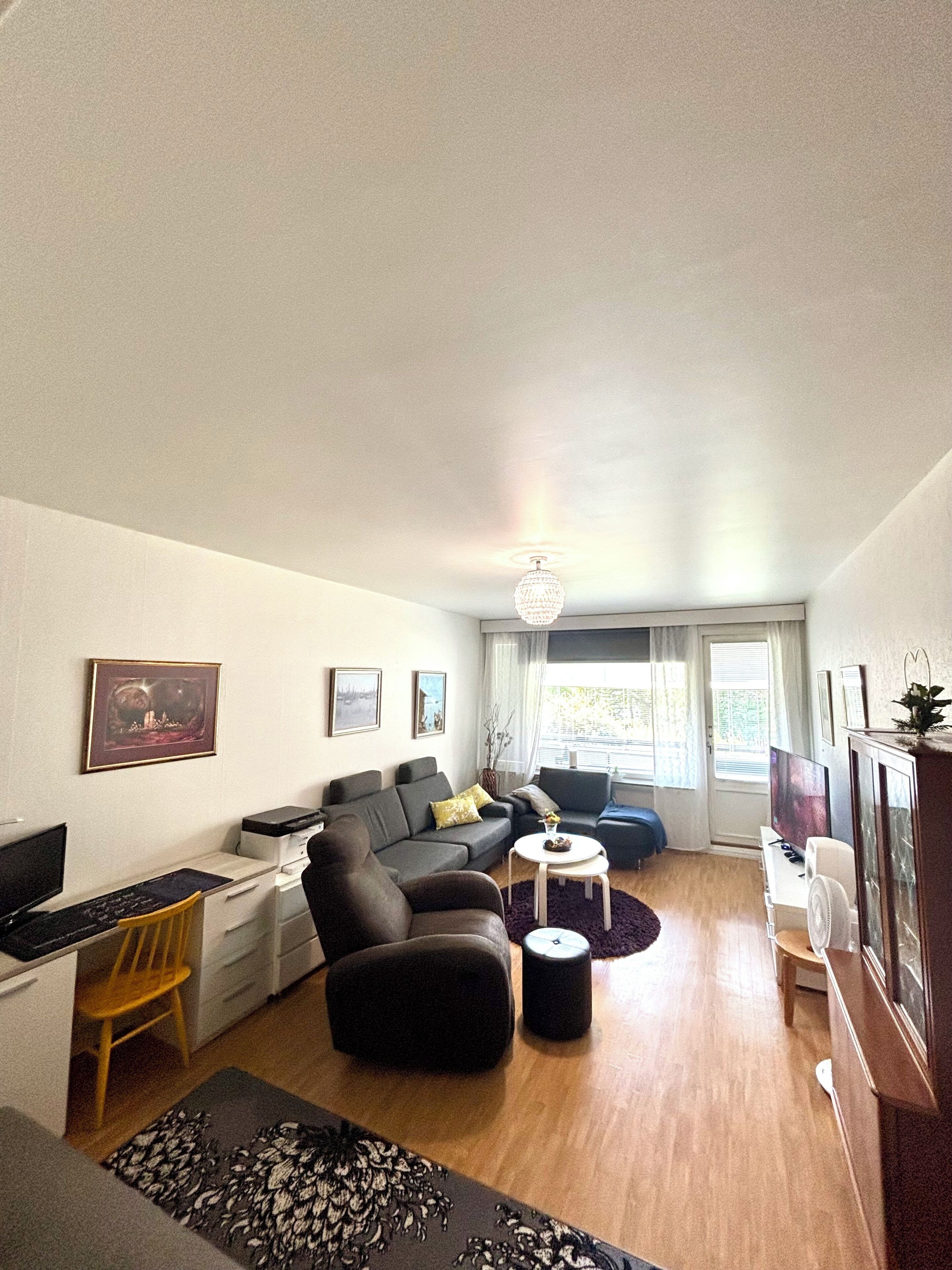 Apartment, 1 Bedroom, Accessible, Balcony | Living room