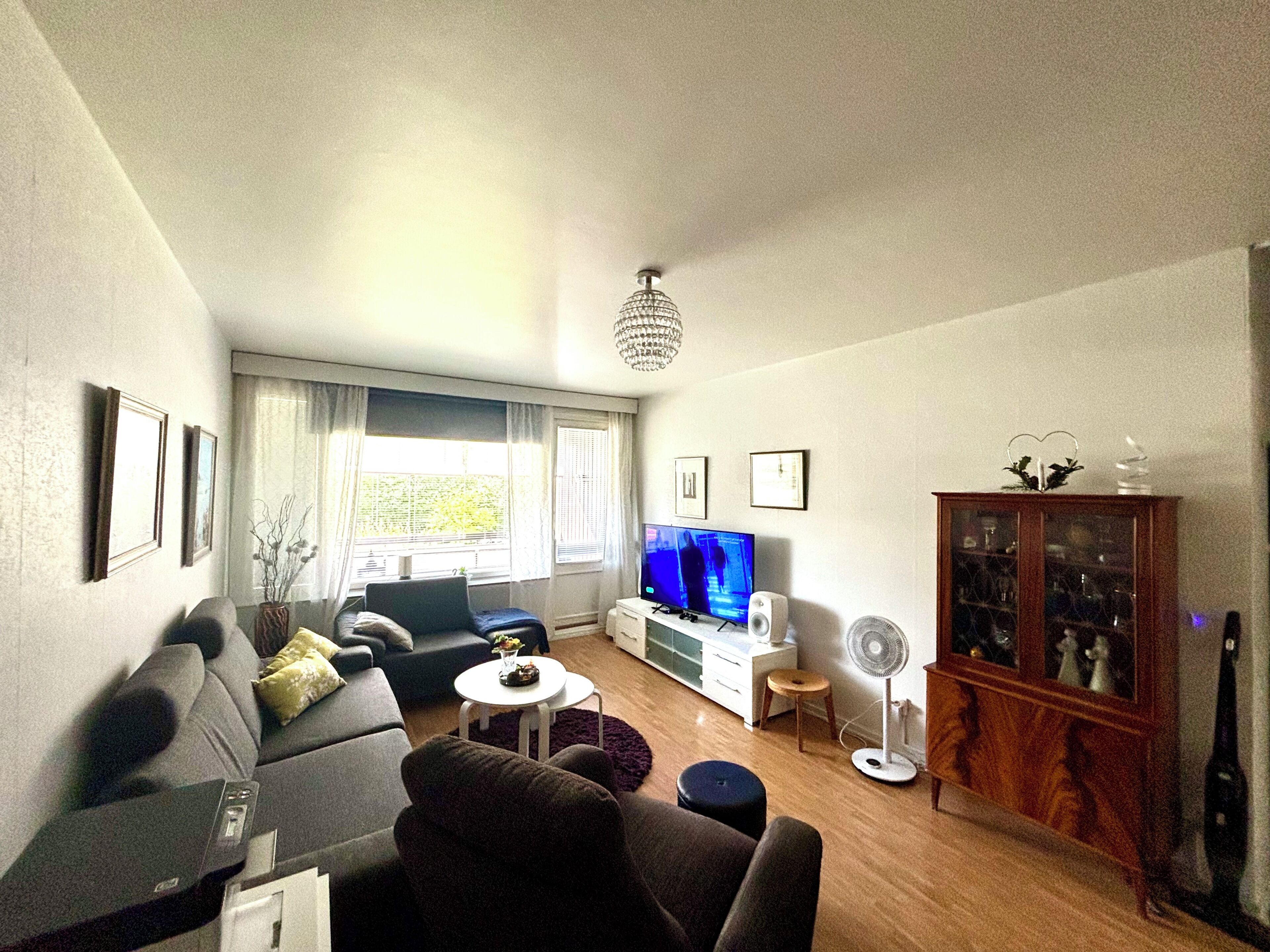 Apartment, 1 Bedroom, Accessible, Balcony | Living room