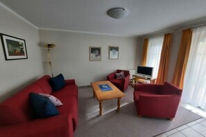 TV, DVD player