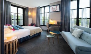 Deluxe-Doppelzimmer | Zimmersafe, Schreibtisch, laptopgeeigneter Arbeitsplatz