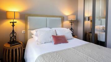 Comfort Double Room, Garden View | In-room safe, desk, laptop workspace, iron/ironing board