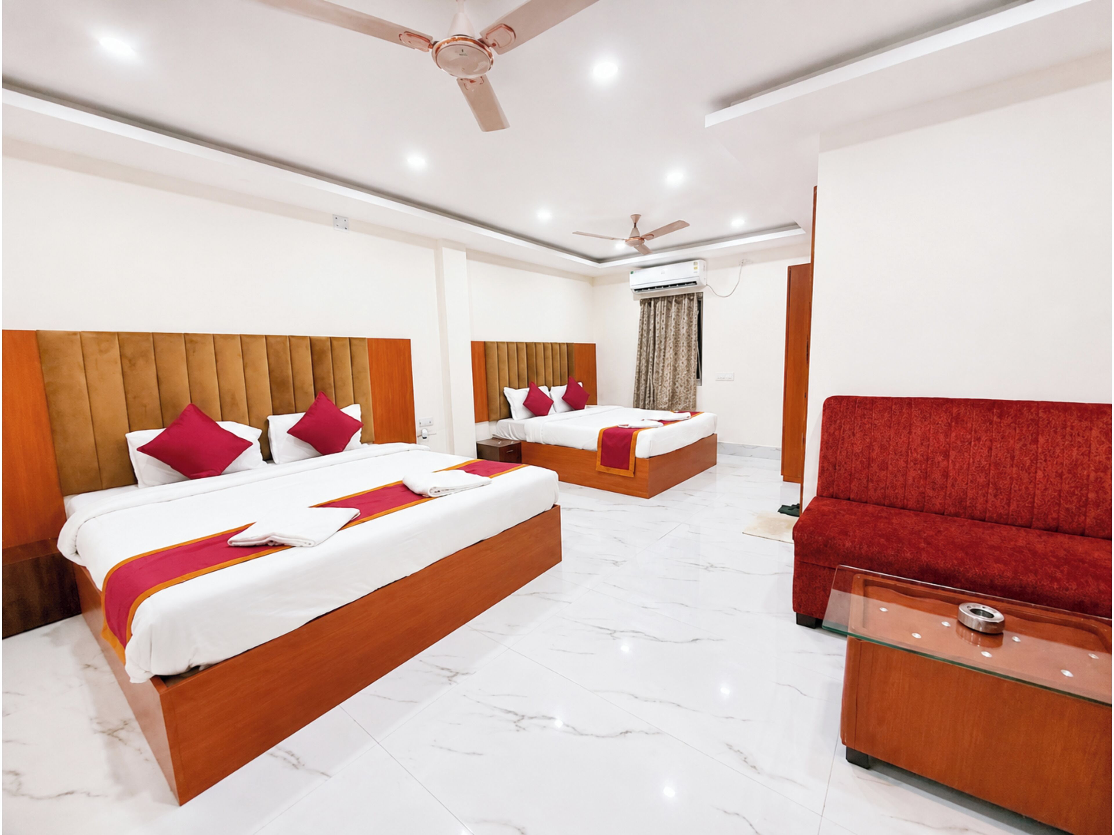 Family Double Room, Air conditioning | View from room
