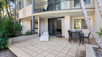 Family Apartment, Patio, Ground Floor | Terrace/patio