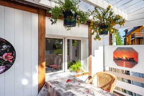Outdoor dining - Apartment with Terrace Moritzburg (Moritzburg)