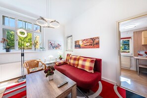 TV, peis og bordtennis