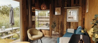 Solglimt 2 pers semesterhus med fantastisk utsikt