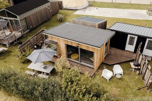 Outdoor dining - Solglimt 2 pers holiday home with stunning views (Callantsoog)