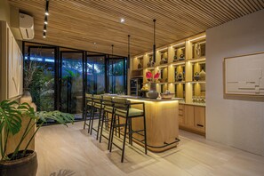 Luxury Villa, Pool View | Minibar