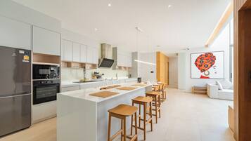 Villa, Patio | Private kitchen