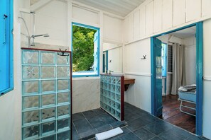 Villa | Bathroom | Bathrobes, slippers