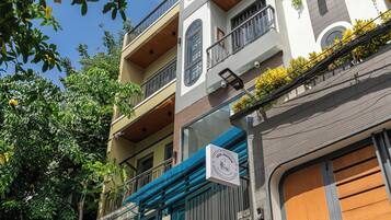 Fassade der Unterkunft