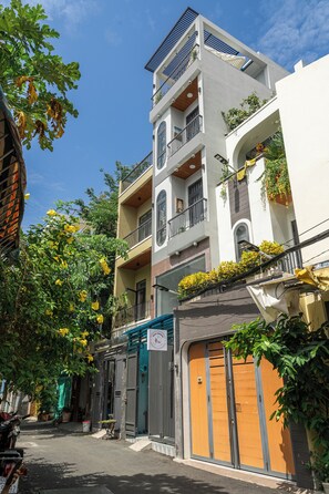 Fachada da propriedade