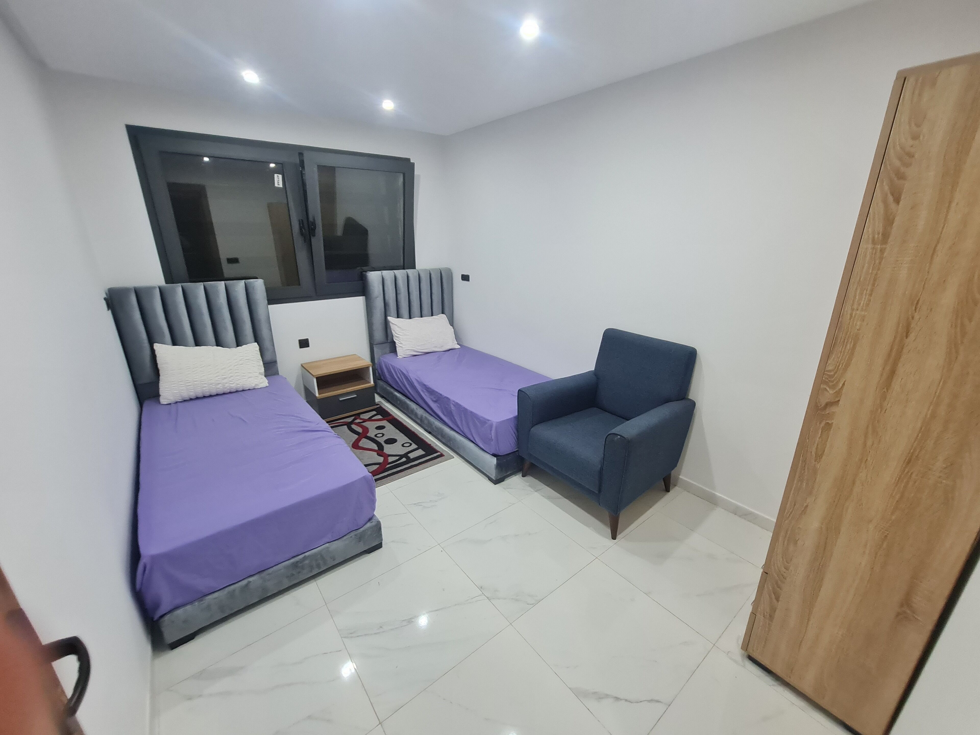 3 makuuhuonetta, vuodevaatteet