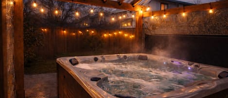 Idromassaggio all'aperto