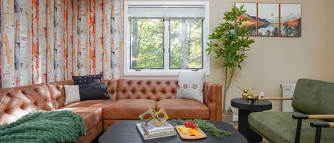 تلفزيون ذكي، مدفأة، تنس طاولة، كُتُب