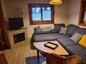 TV, fireplace, stereo