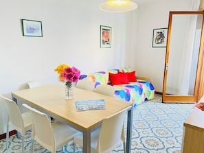 Apartment, 1 Bedroom, Balcony, Ocean View | Living room - Sea View Apartment - Beahost (San Michele al Tagliamento)