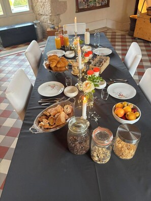 Desayuno continental incluido todos los días