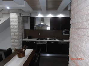 Microwave, oven, dishwasher