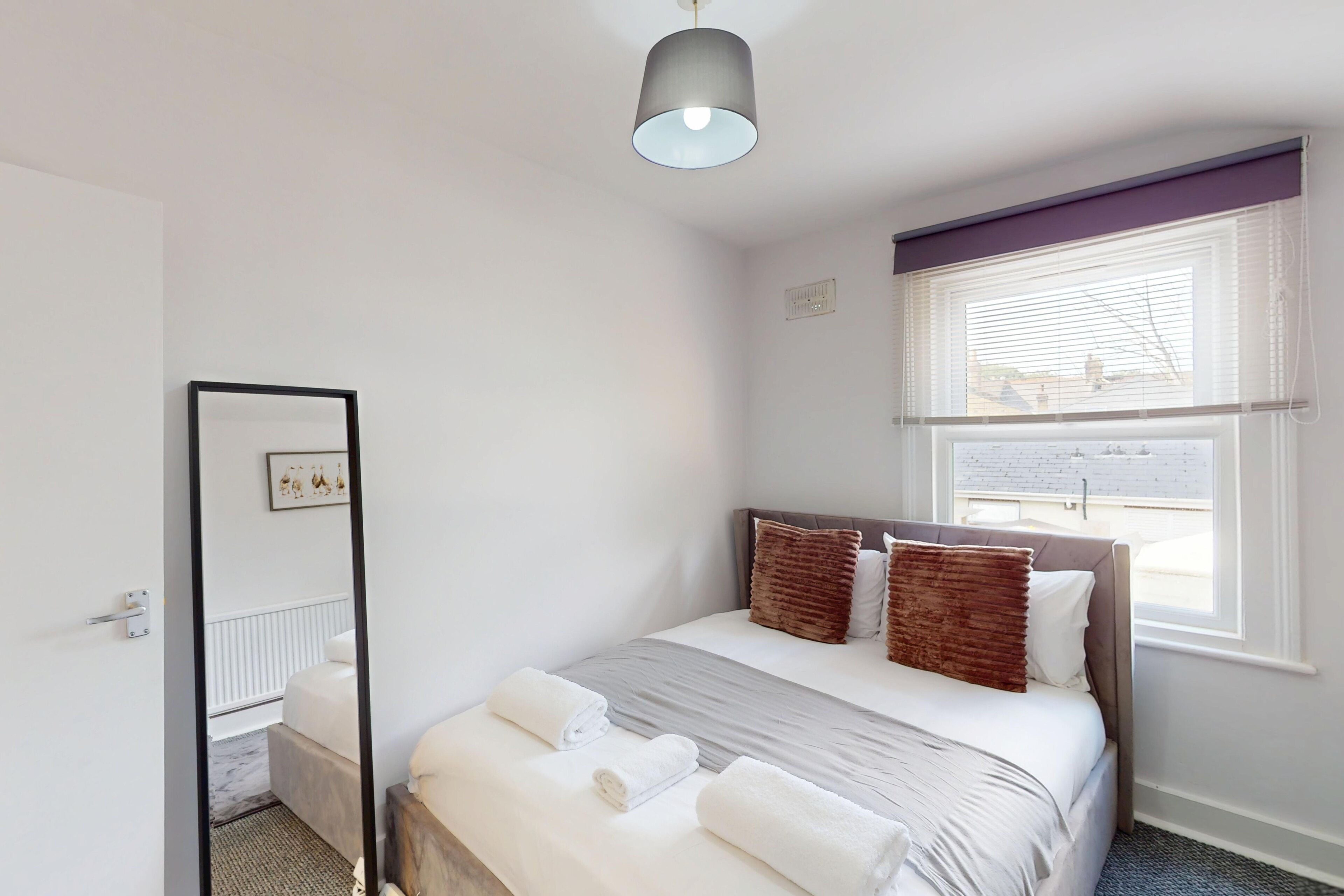 1 sovrum, strykjärn/strykbräda, gratis wi-fi och sängkläder