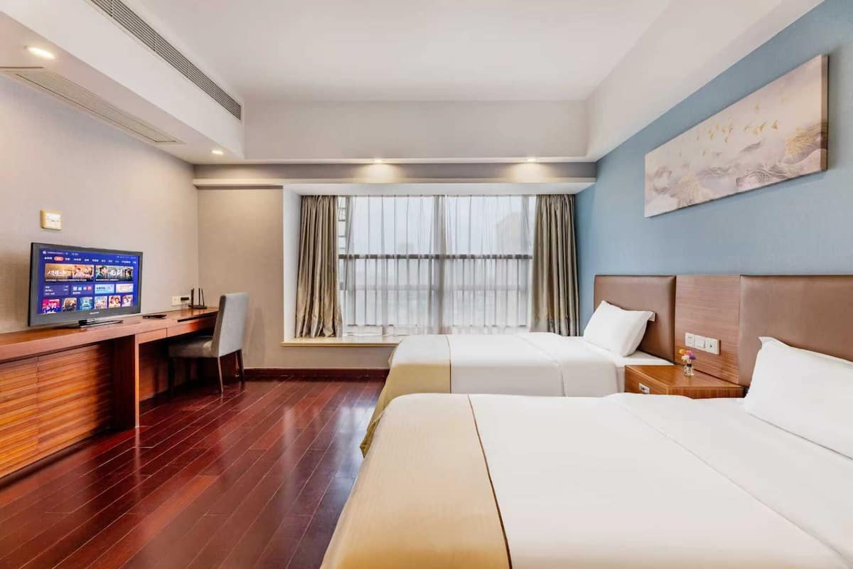 Comfort-Zweibettzimmer, Stadtblick | Ausblick vom Zimmer