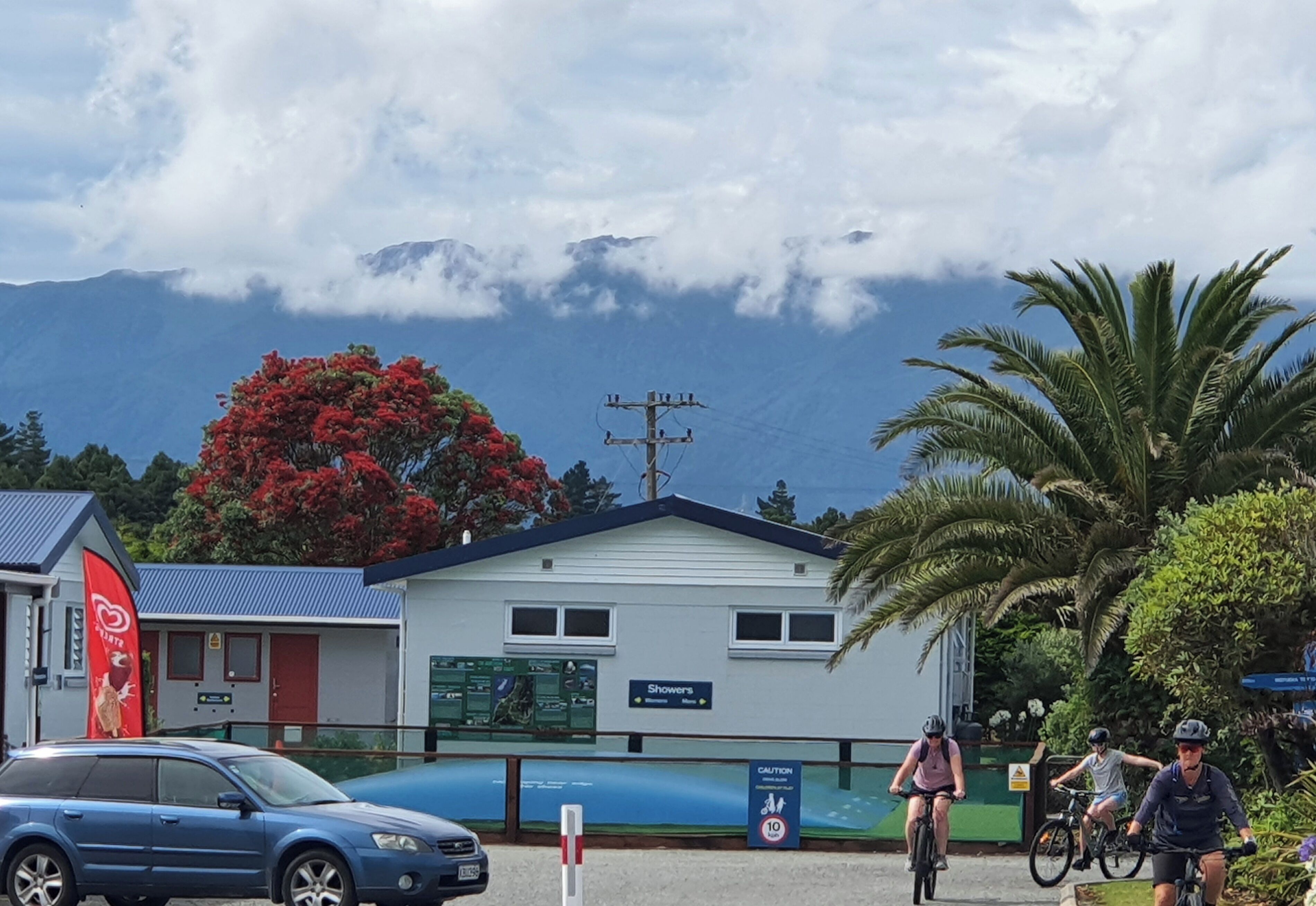 Facciata della struttura