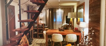 Apartment in a chalet in the heart of Valberg, one minute's walk from the slopes.