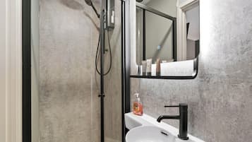Hair dryer, towels