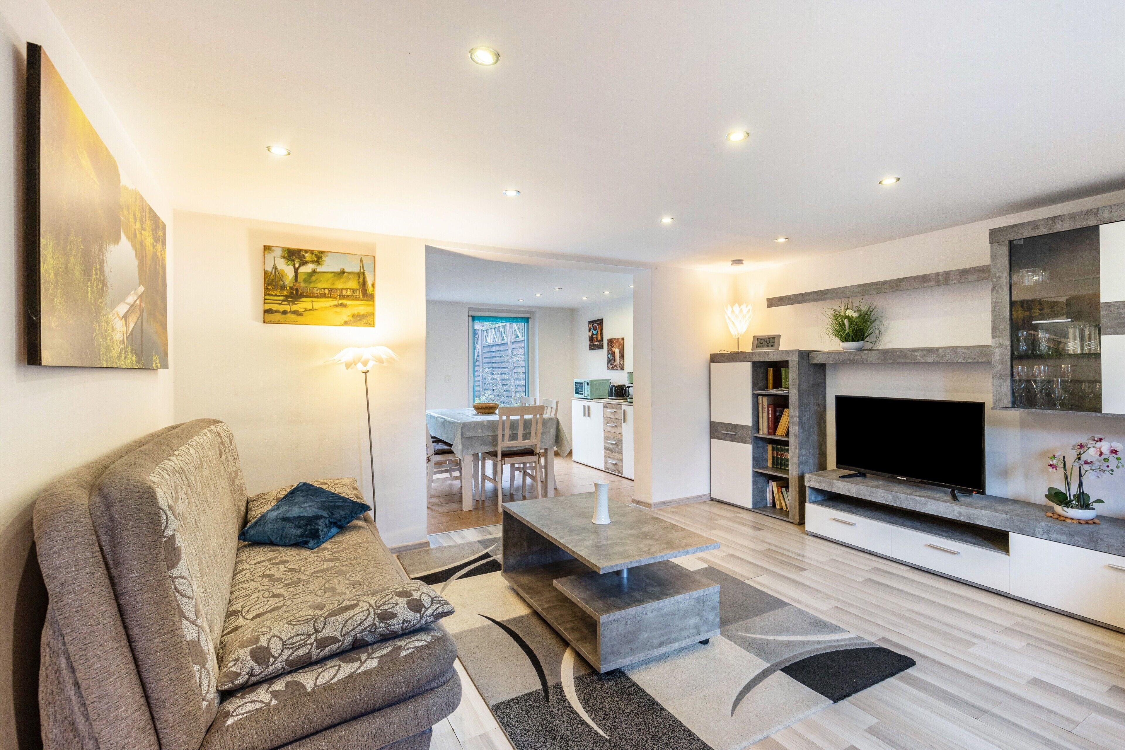 Televisie en een dvd-speler