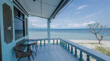 Double or Twin Room with Balcony and Seaview