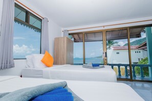 Double or Twin Room with Balcony and Seaview | Wifi gratis