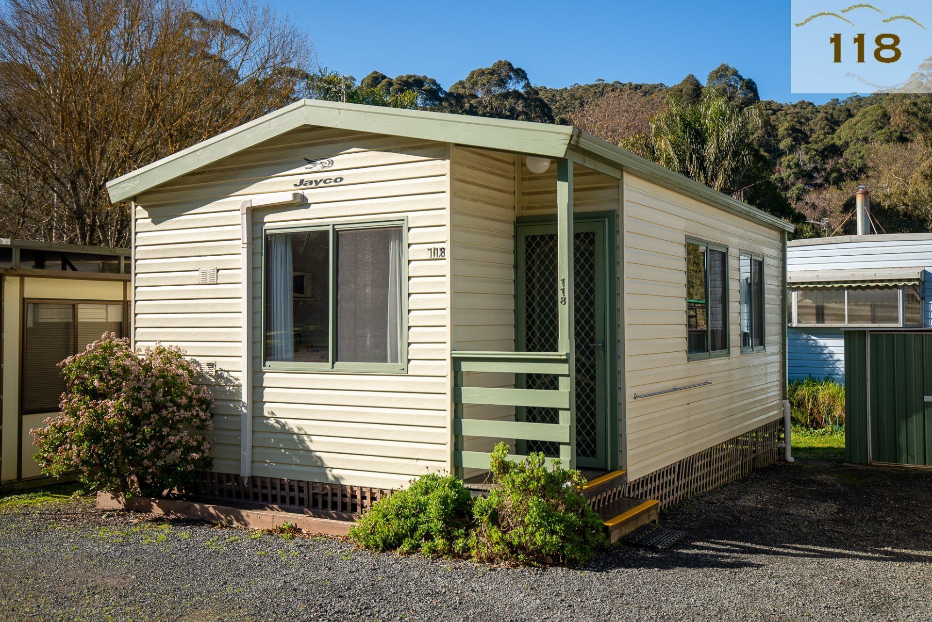 Park (#118) - 2 Bedroom Ensuite Cabin | Terrace/patio