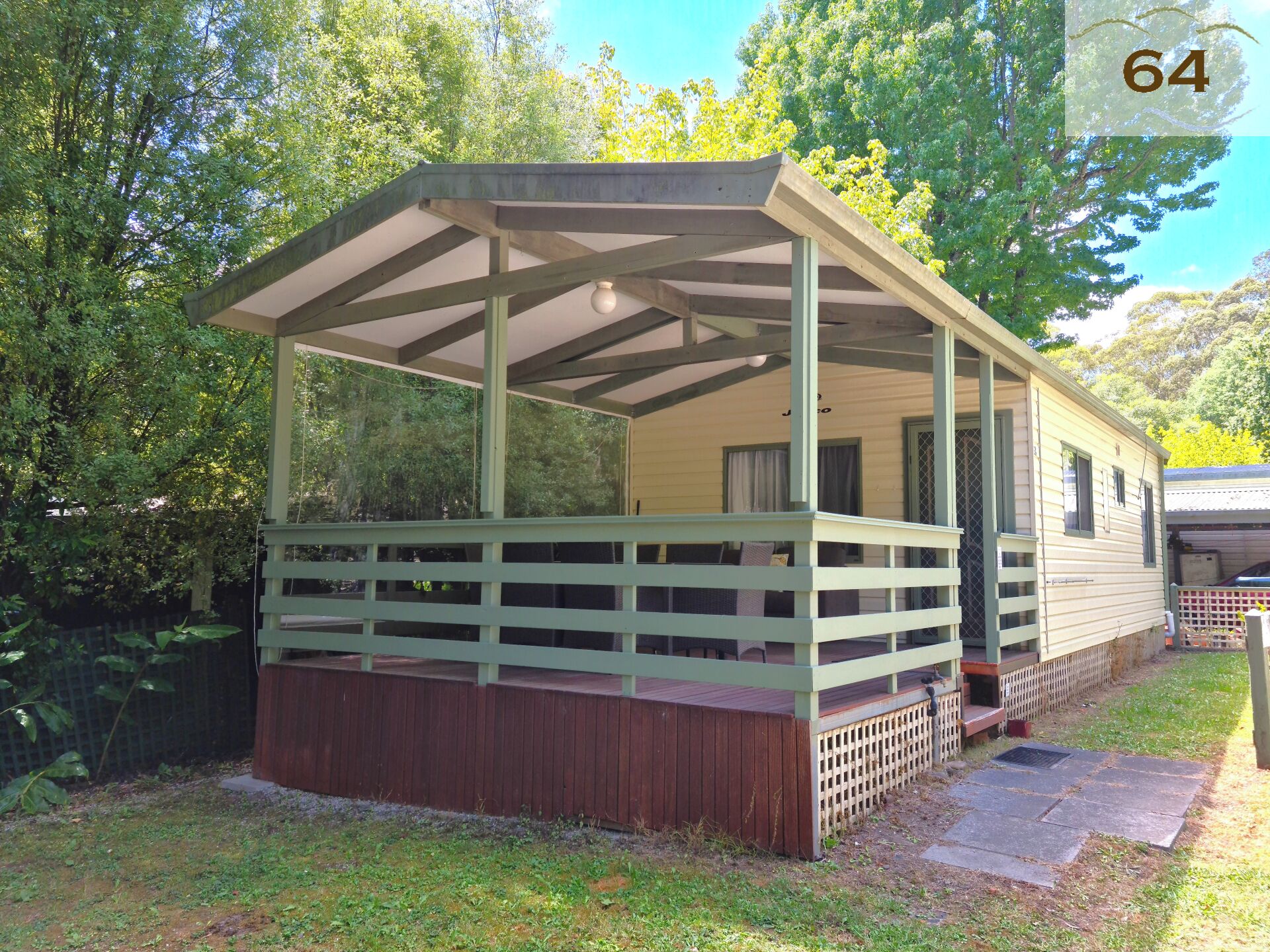 Park (#64) - 2 Bedroom Cabin | Terrace/patio