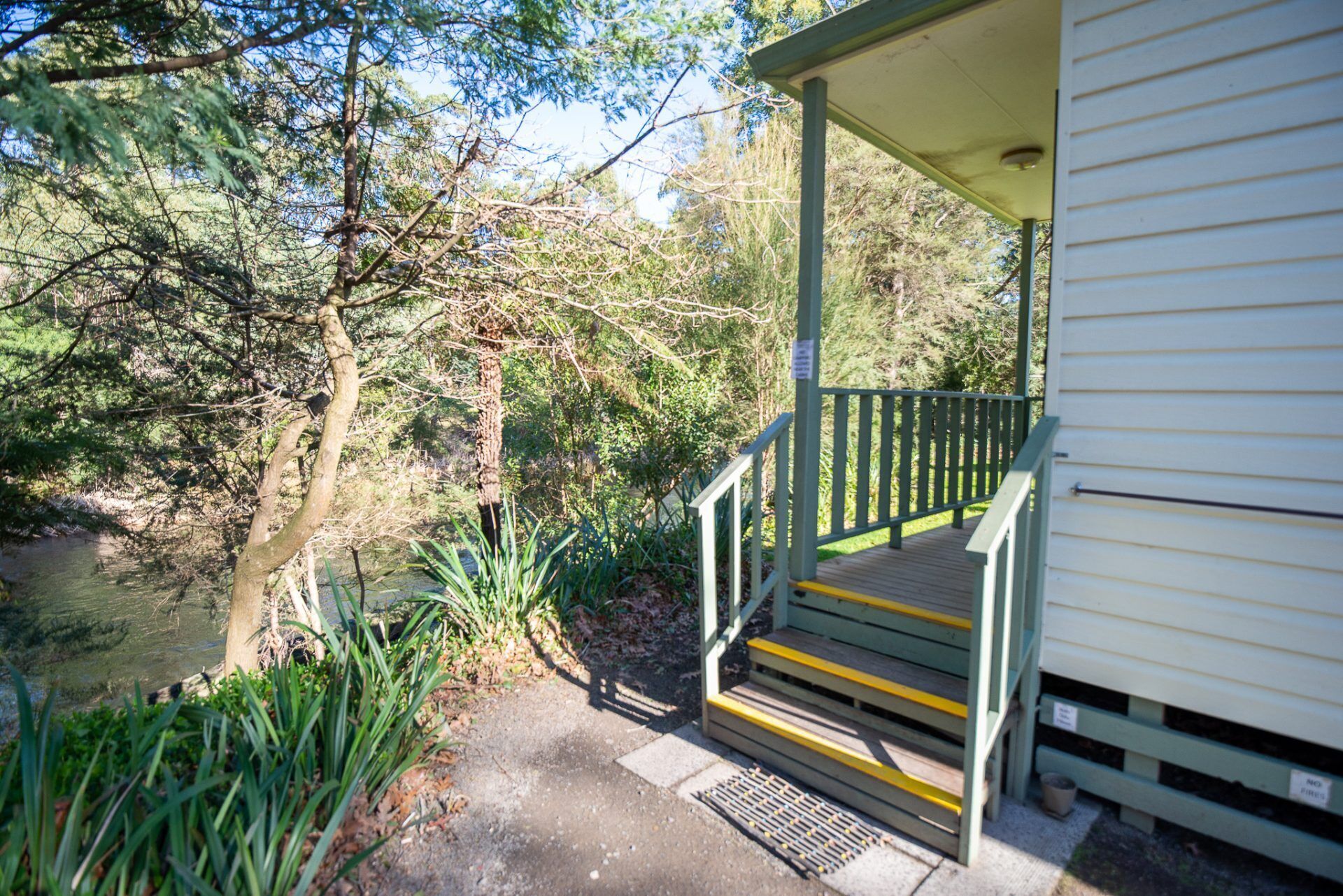 Riverside: 1 Bedroom Ensuite Cabin | View from room
