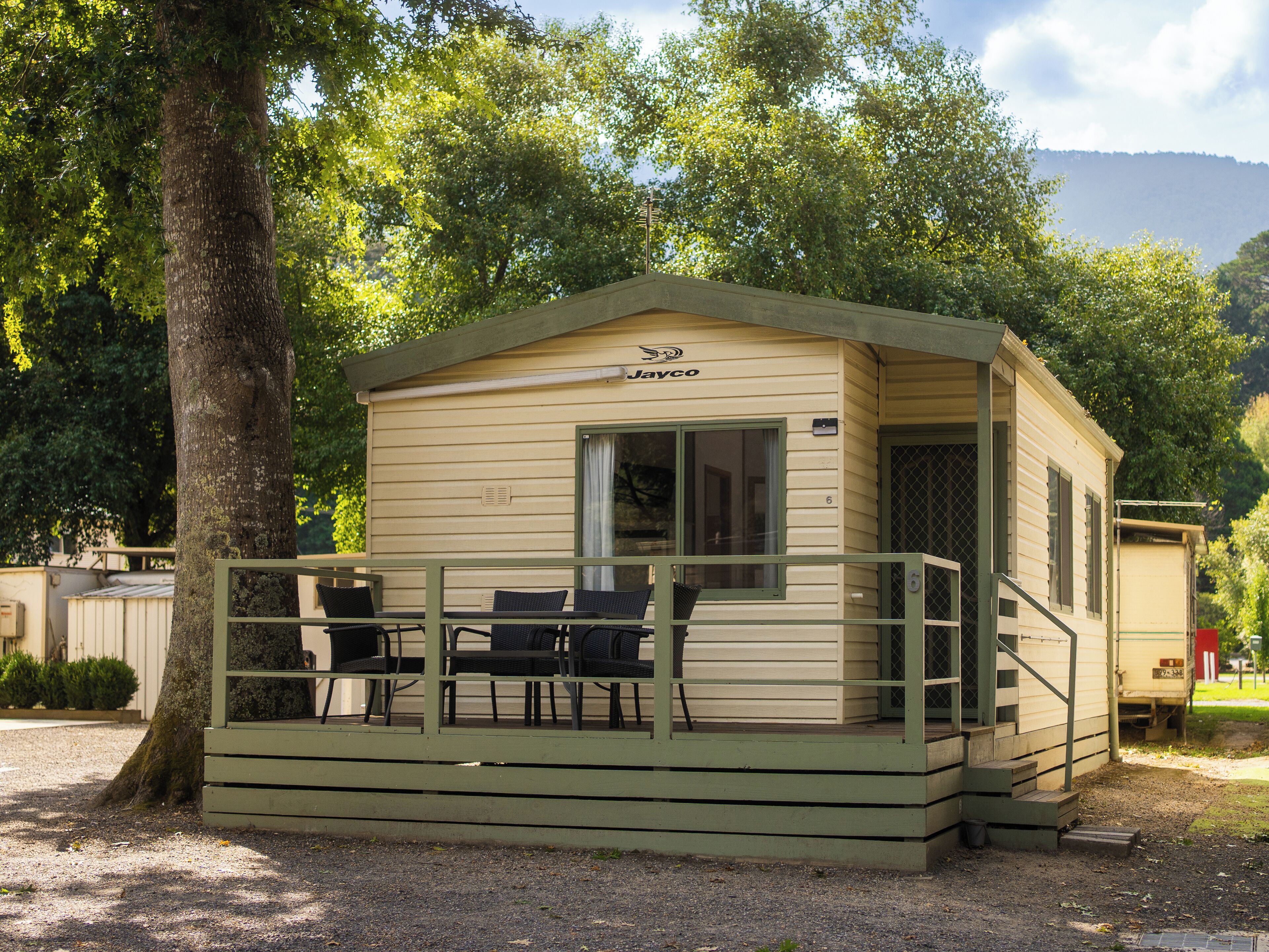 Park (#6) - 2 Bedroom Ensuite Cabin | Terrace/patio