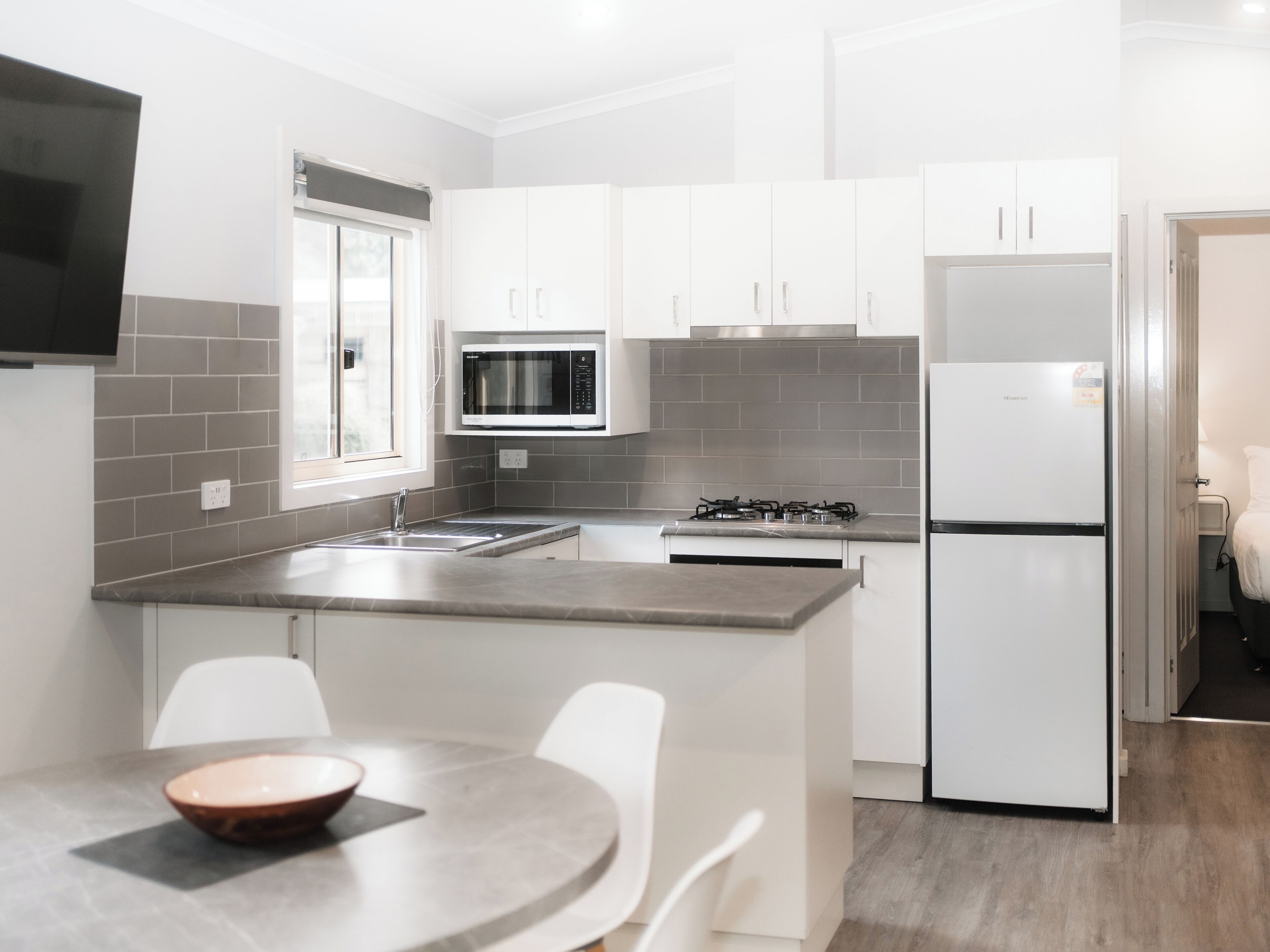 Park: 3 Bedroom Superior Villa | Private kitchen | Fridge, microwave, stovetop, toaster