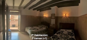 4 bedrooms, WiFi, bed sheets