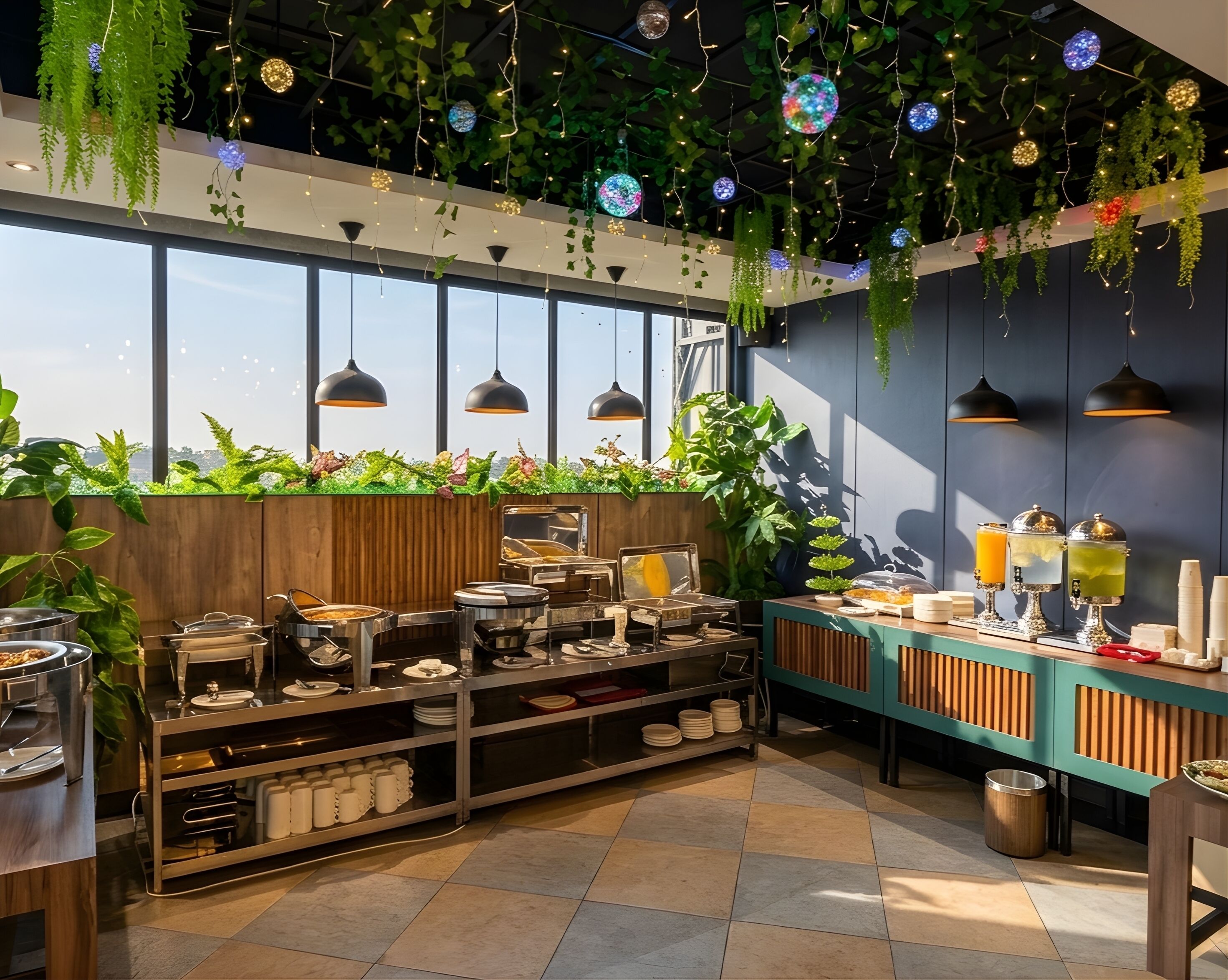 Daily buffet breakfast (IDR 50000 per person)