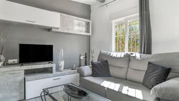 Télévision, table de tennis de table